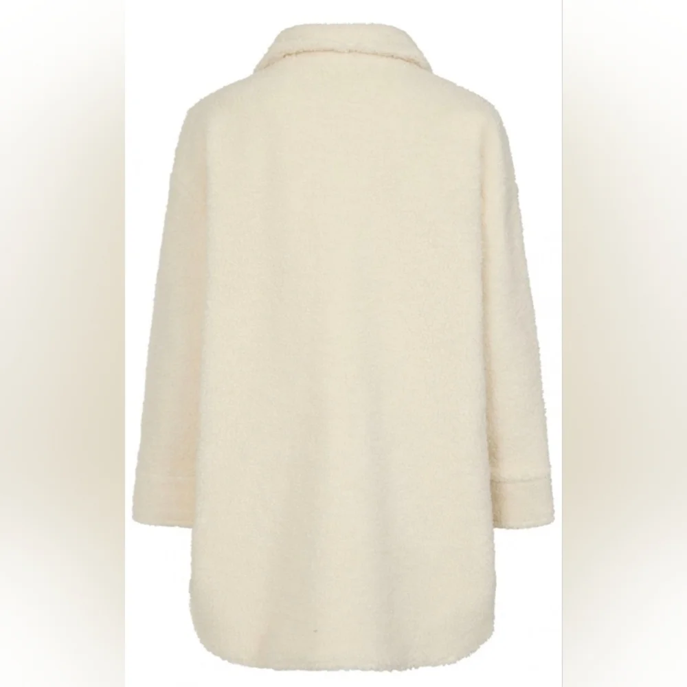 Muubaa NWT Portia Longline Faux Fur Shacket Women’s US 8 (UK 12) - Picture 2 of 10